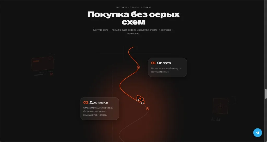 Pitline — Лендинг